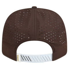 San Diego Padres New Era Established Patch 9SEVENTY Adjustable Hat - White/Brown - New Era Discount