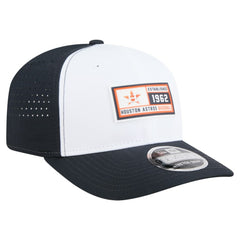 Houston Astros New Era Established Patch 9SEVENTY Adjustable Hat - White/Navy - New Era on Sale