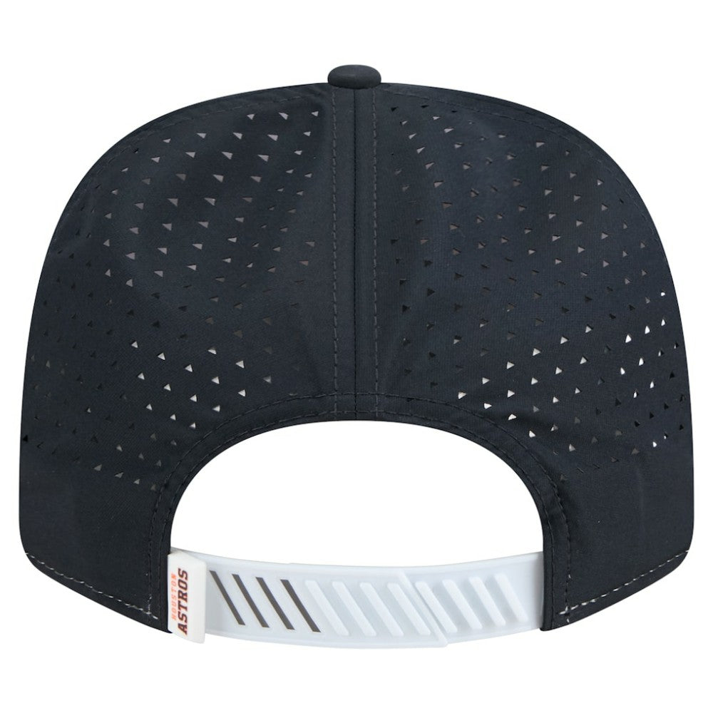 Houston Astros New Era Established Patch 9SEVENTY Adjustable Hat - White/Navy - New Era on Sale