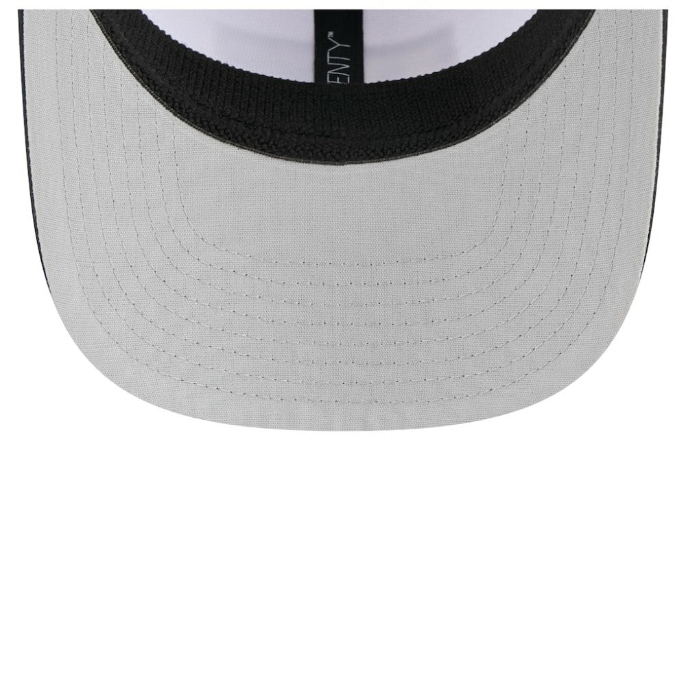 Chicago White Sox New Era Established Patch 9SEVENTY Adjustable Hat - White/Black - New Era Discount