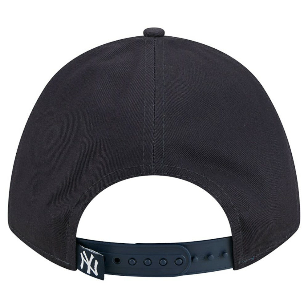 New York Yankees New Era Women's Metallic A-Frame 9FORTY Adjustable Hat - Navy - New Era Lifestyle