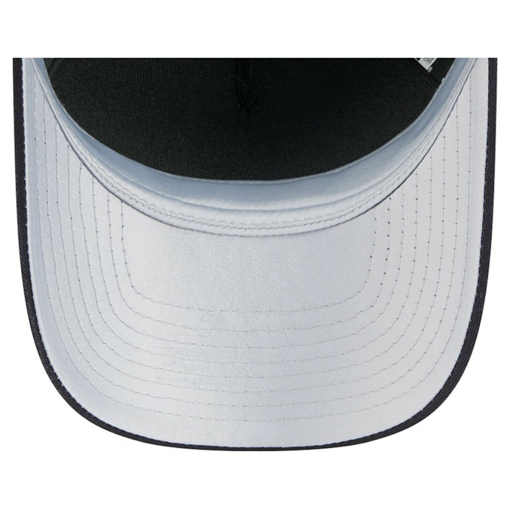 New York Yankees New Era Women's Metallic A-Frame 9FORTY Adjustable Hat - Navy - New Era Lifestyle