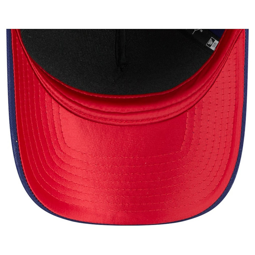 Philadelphia Phillies New Era Women's Metallic A-Frame 9FORTY Adjustable Hat - Royal - New Era Online