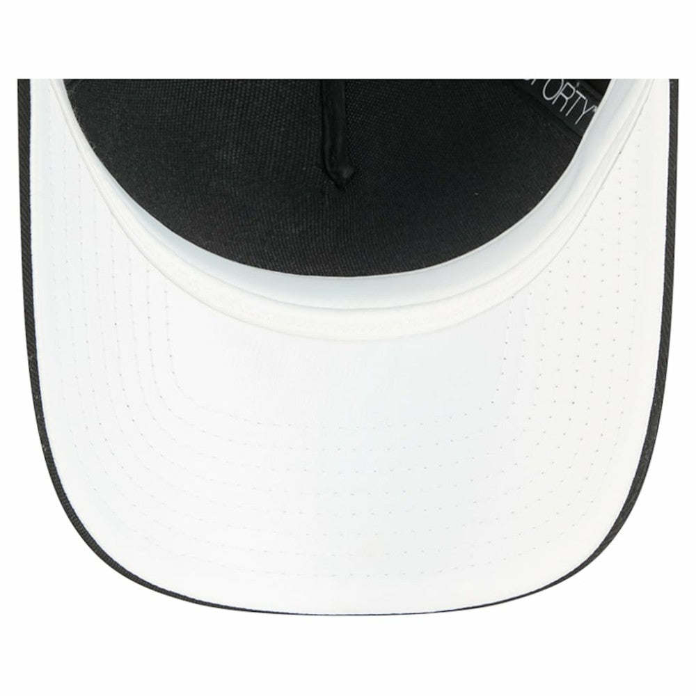 San Francisco Giants New Era Women's Metallic A-Frame 9FORTY Adjustable Hat - Black - New Era Lifestyle