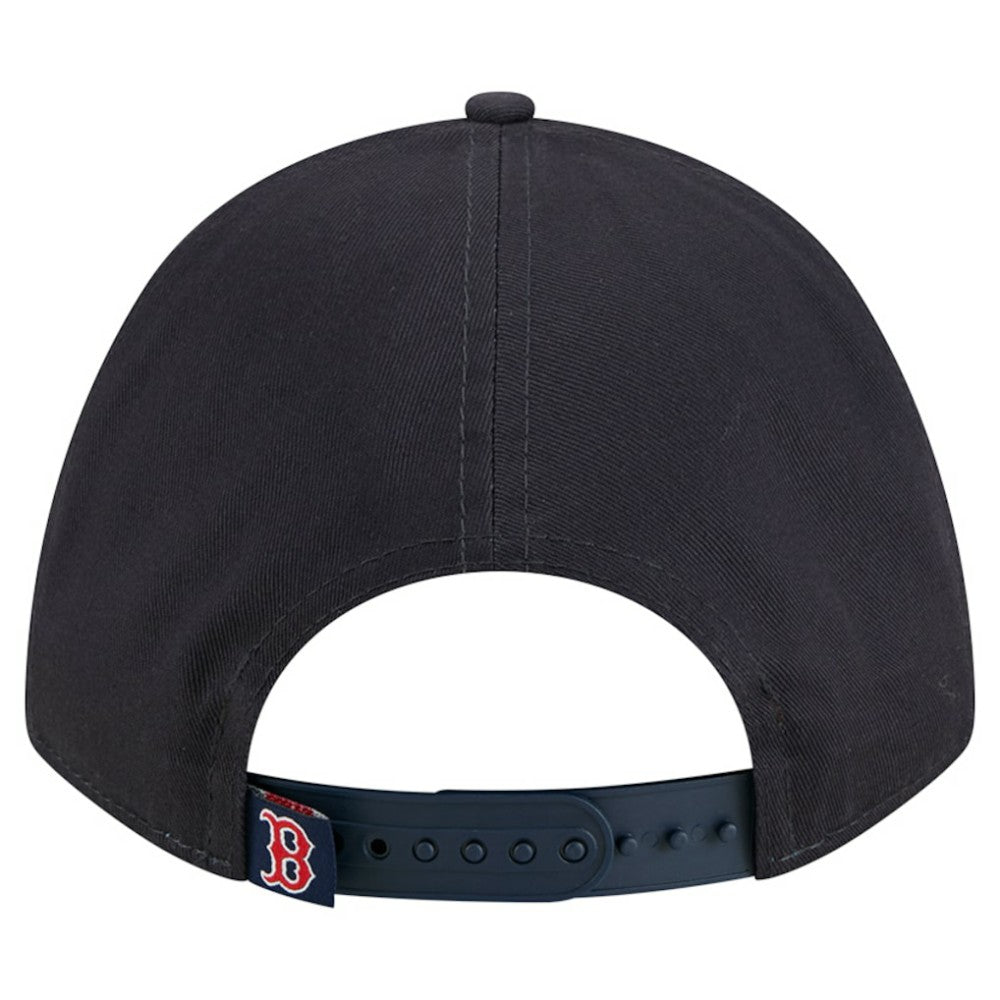 Boston Red Sox New Era Women's Metallic A-Frame 9FORTY Adjustable Hat - Navy - New Era Sale