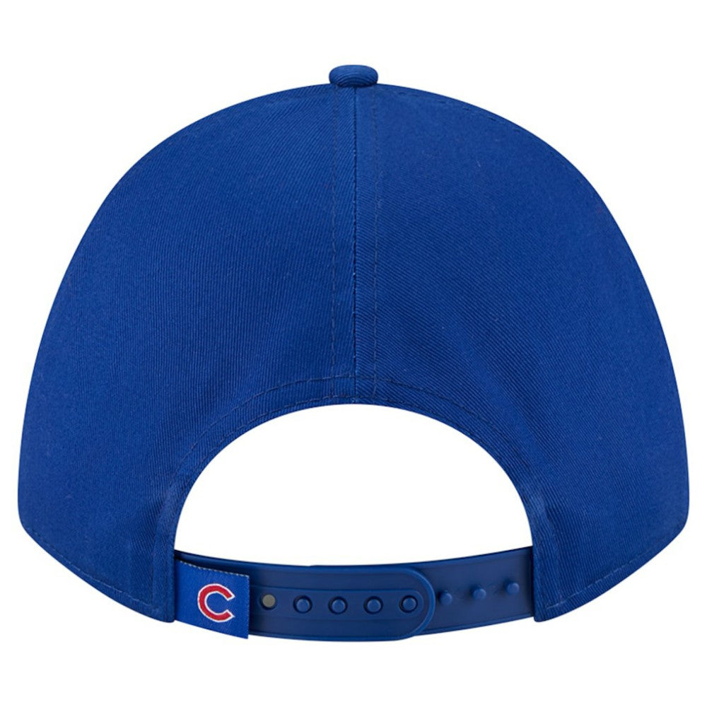 Chicago Cubs New Era Women's Metallic A-Frame 9FORTY Adjustable Hat - Royal - New Era Sale
