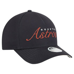 Houston Astros New Era Women's Metallic A-Frame 9FORTY Adjustable Hat - Navy - New Era Sale