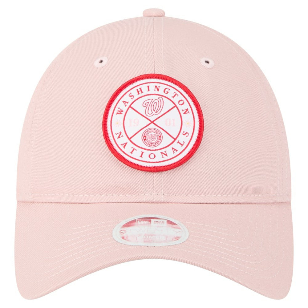 Washington Nationals New Era Women's Bloom 9TWENTY Adjustable Hat - Pink - New Era Online