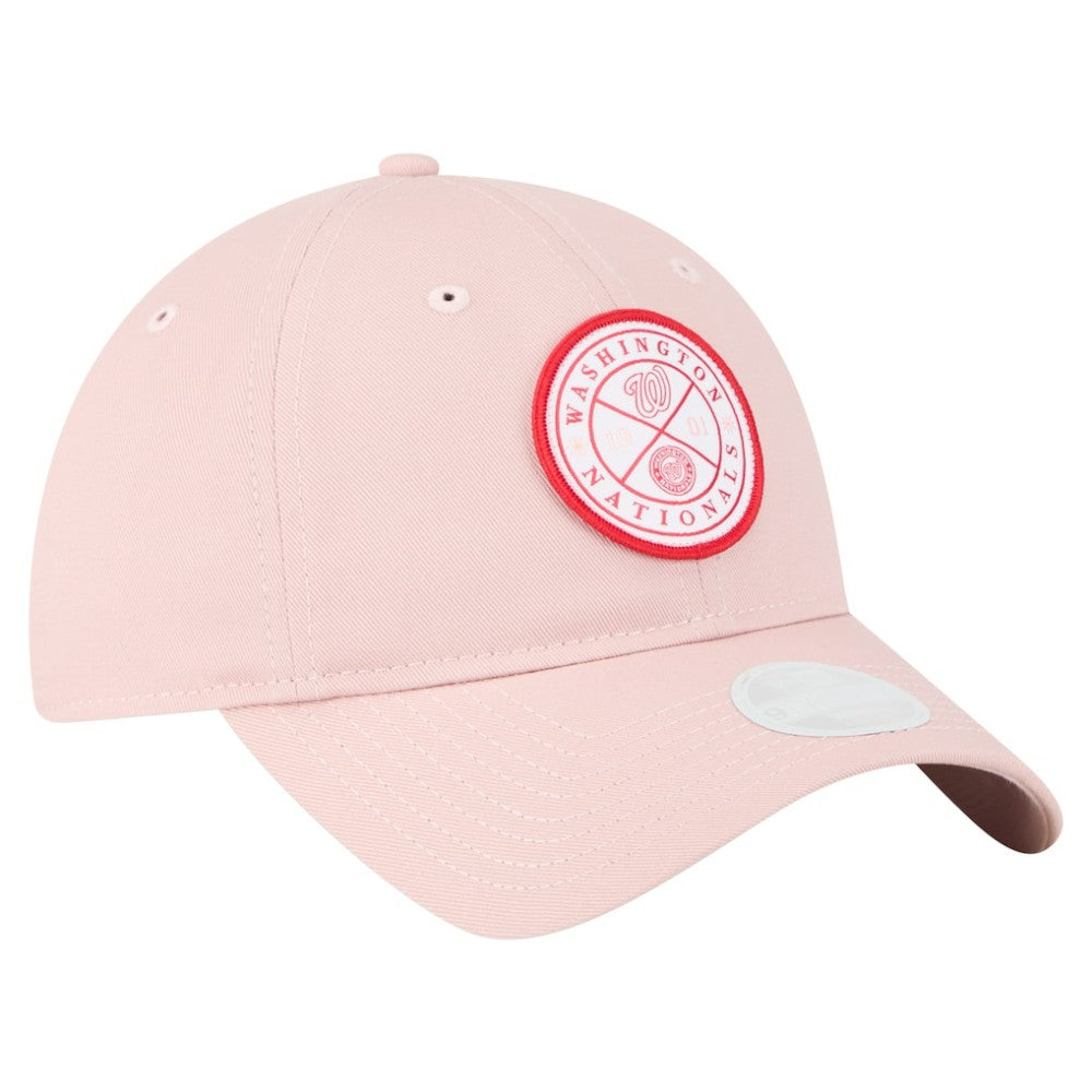 Washington Nationals New Era Women's Bloom 9TWENTY Adjustable Hat - Pink - New Era Online