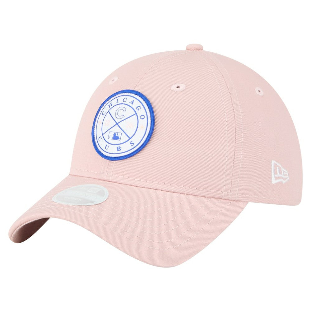 Chicago Cubs New Era Women's Bloom 9TWENTY Adjustable Hat - Pink - New Era Discount