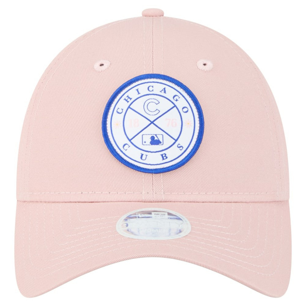 Chicago Cubs New Era Women's Bloom 9TWENTY Adjustable Hat - Pink - New Era Discount