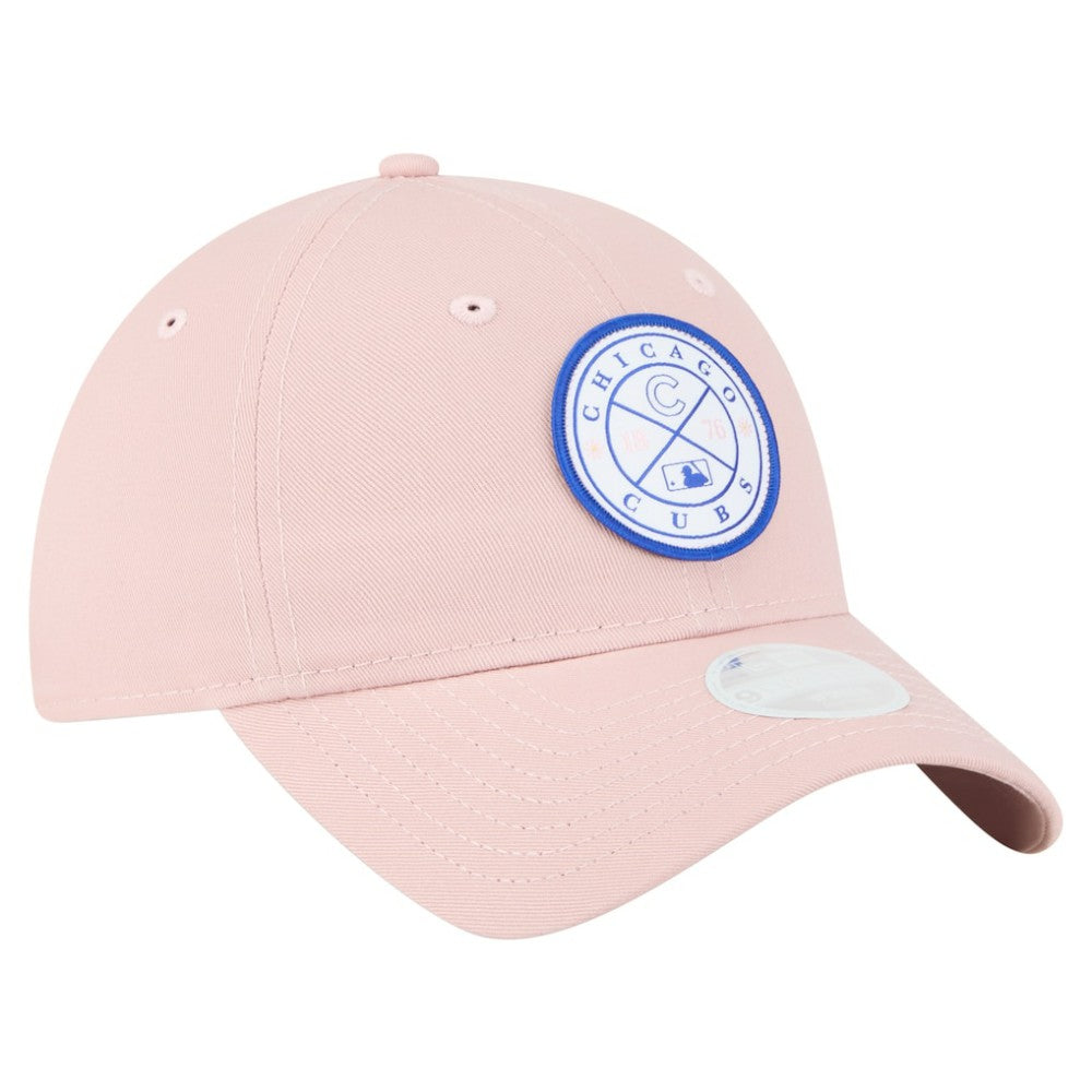 Chicago Cubs New Era Women's Bloom 9TWENTY Adjustable Hat - Pink - New Era Discount