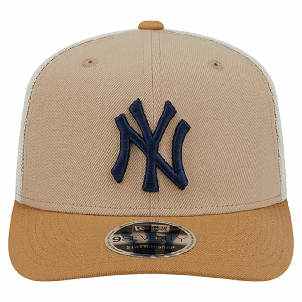 New York Yankees New Era 9SEVENTY Trucker Adjustable Hat - Stone - New Era on Sale