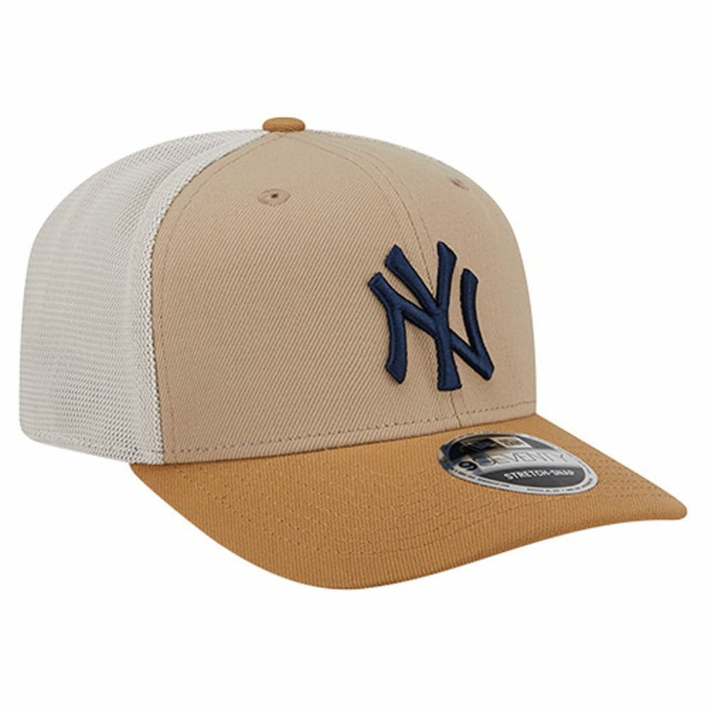 New York Yankees New Era 9SEVENTY Trucker Adjustable Hat - Stone - New Era on Sale