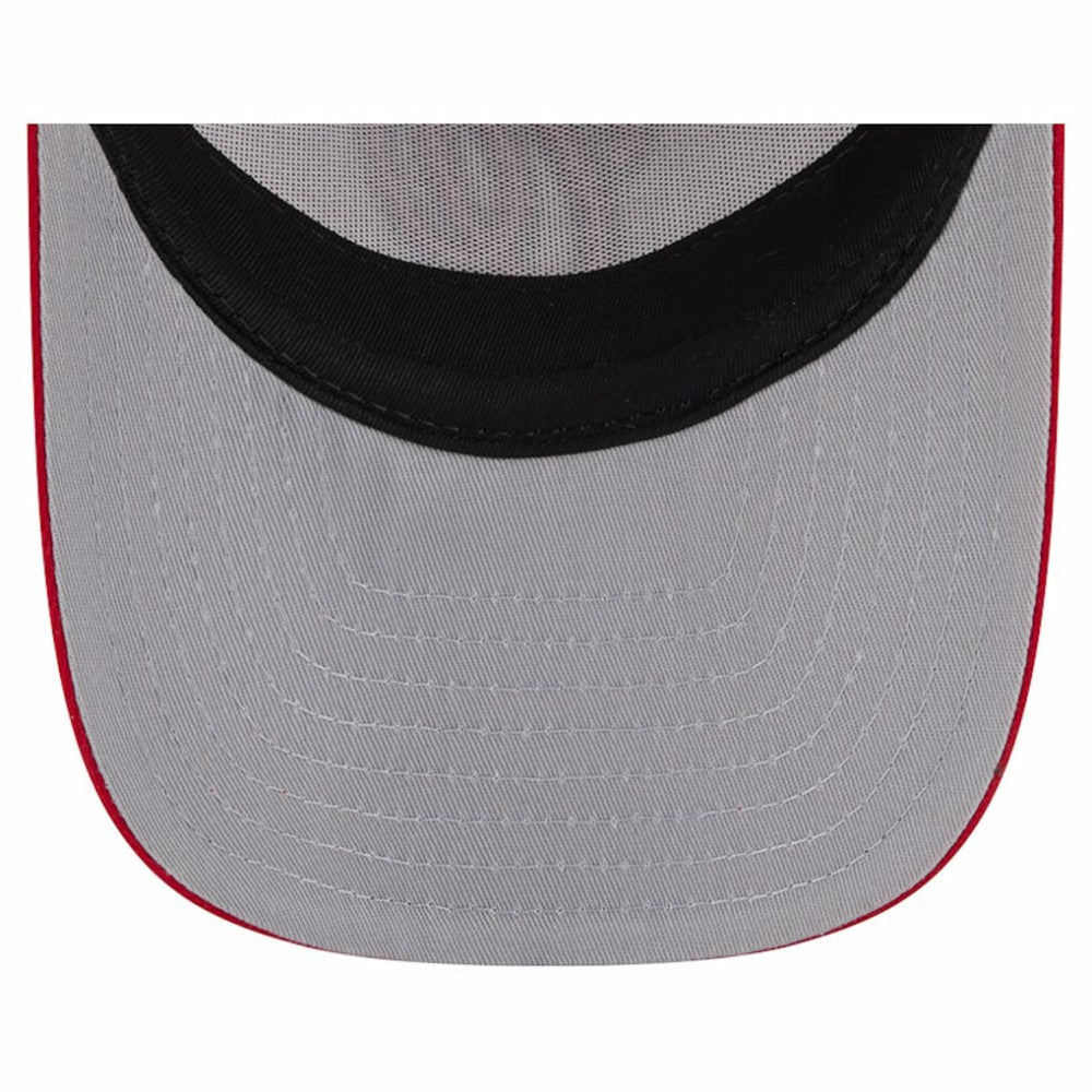 Washington Nationals New Era Banner A-Frame 9FIFTY Trucker Snapback Hat - Cream/Red - New Era Lifestyle
