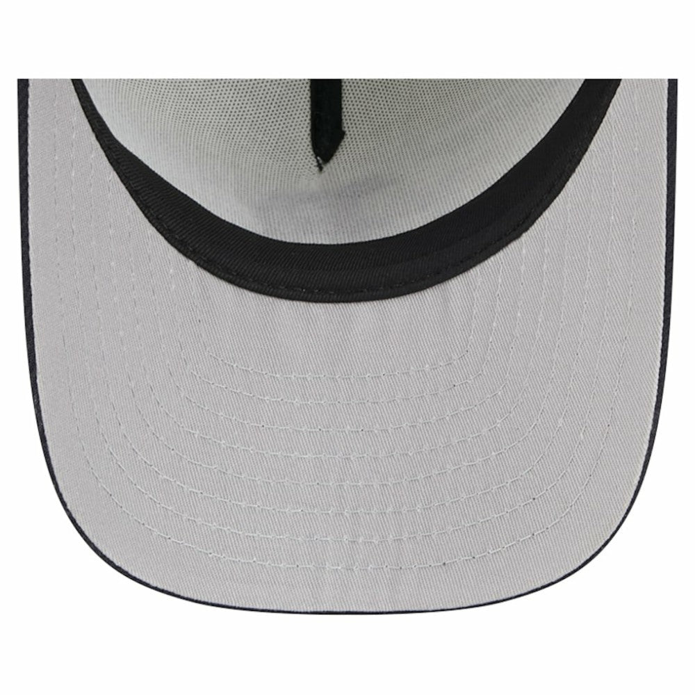 Boston Red Sox New Era Banner A-Frame 9FIFTY Trucker Snapback Hat - Cream/Navy - New Era on Sale
