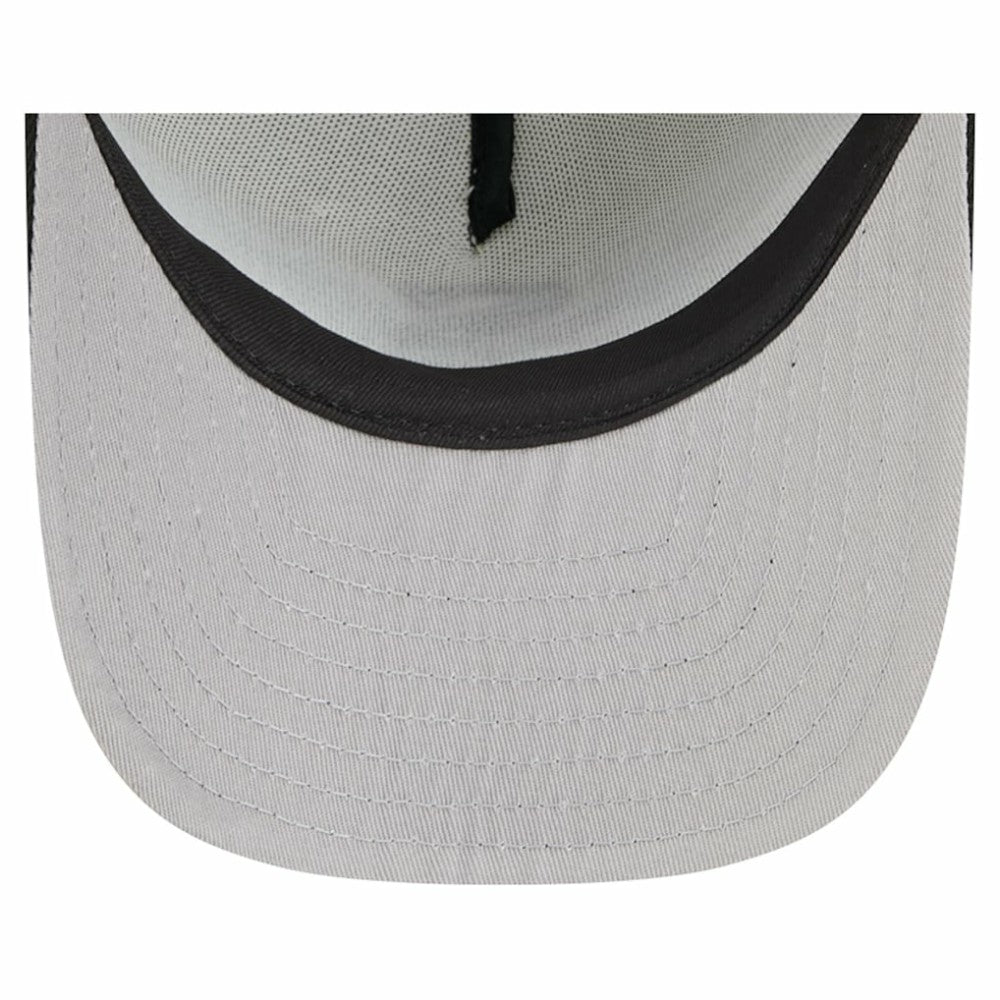 Chicago White Sox New Era Banner A-Frame 9FIFTY Trucker Snapback Hat - Cream/Black - New Era Sale