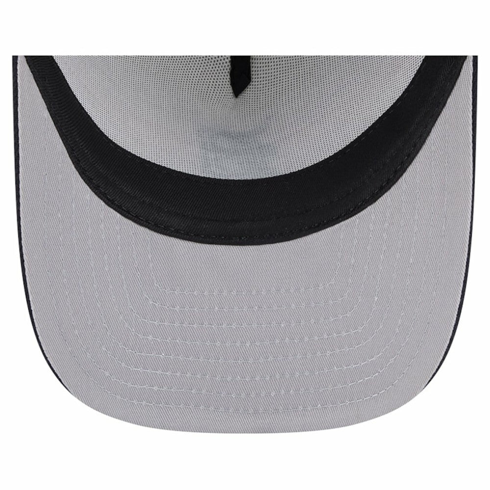 Detroit Tigers New Era Banner A-Frame 9FIFTY Trucker Snapback Hat - Cream/Navy - New Era Discount