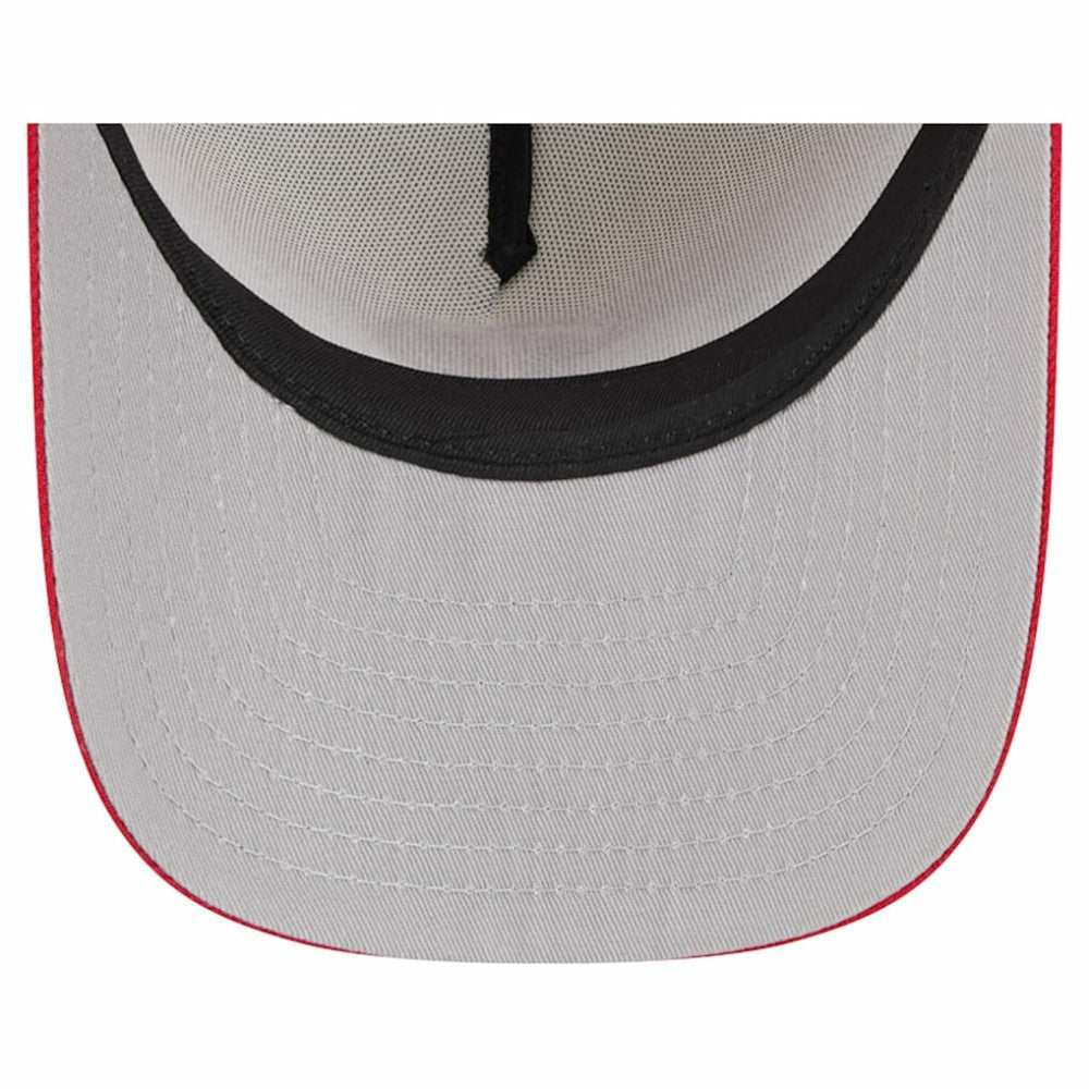Philadelphia Phillies New Era Banner A-Frame 9FIFTY Trucker Snapback Hat - Cream/Red - New Era Online