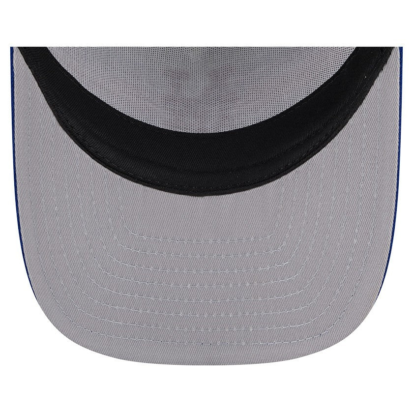 New York Mets New Era Banner A-Frame 9FIFTY Trucker Snapback Hat - Cream/Royal - New Era Lifestyle