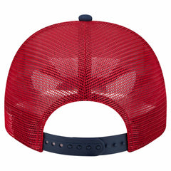 St. Louis Cardinals New Era Banner A-Frame 9FIFTY Trucker Snapback Hat - Cream/Red - New Era Online