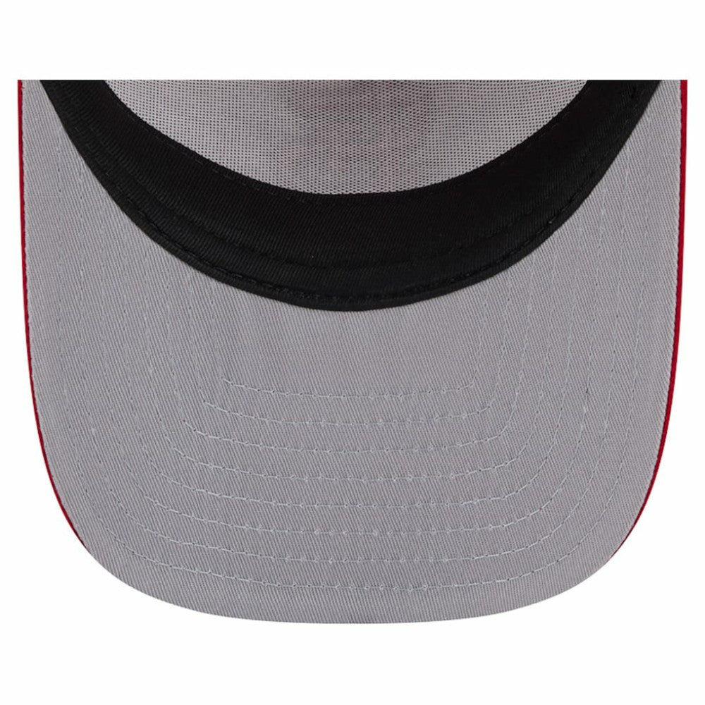 St. Louis Cardinals New Era Banner A-Frame 9FIFTY Trucker Snapback Hat - Cream/Red - New Era Online