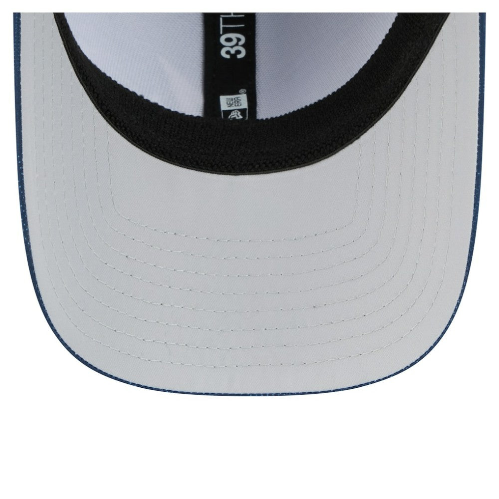 Atlanta Braves New Era Tonal Camo 39THIRTY Flex Hat - Navy - New Era Sale