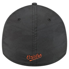 Baltimore Orioles New Era Tonal Camo 39THIRTY Flex Hat - Black - New Era on Sale