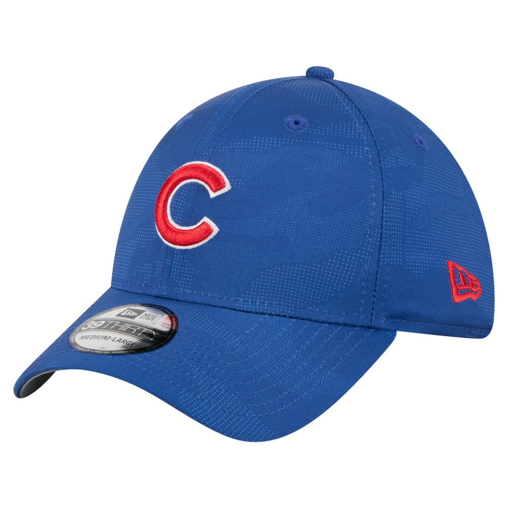 Chicago Cubs New Era Tonal Camo 39THIRTY Flex Hat - Royal - New Era Sale