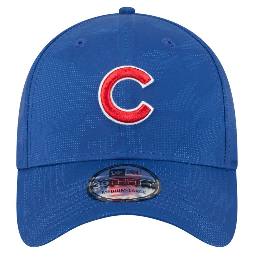 Chicago Cubs New Era Tonal Camo 39THIRTY Flex Hat - Royal - New Era Sale