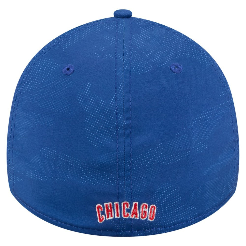 Chicago Cubs New Era Tonal Camo 39THIRTY Flex Hat - Royal - New Era Sale