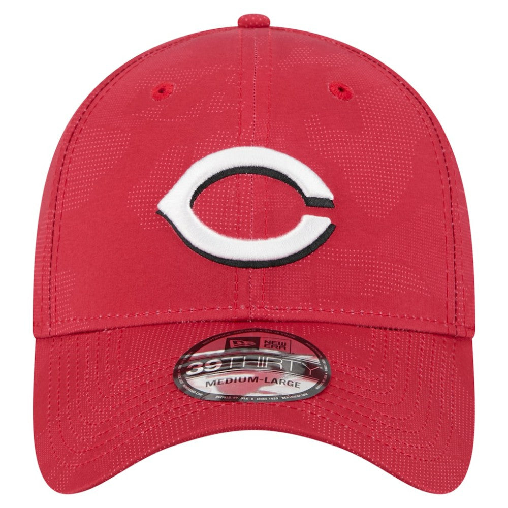 Cincinnati Reds New Era Tonal Camo 39THIRTY Flex Hat - Red - New Era on Sale