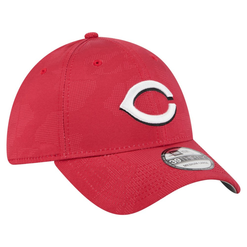 Cincinnati Reds New Era Tonal Camo 39THIRTY Flex Hat - Red - New Era on Sale
