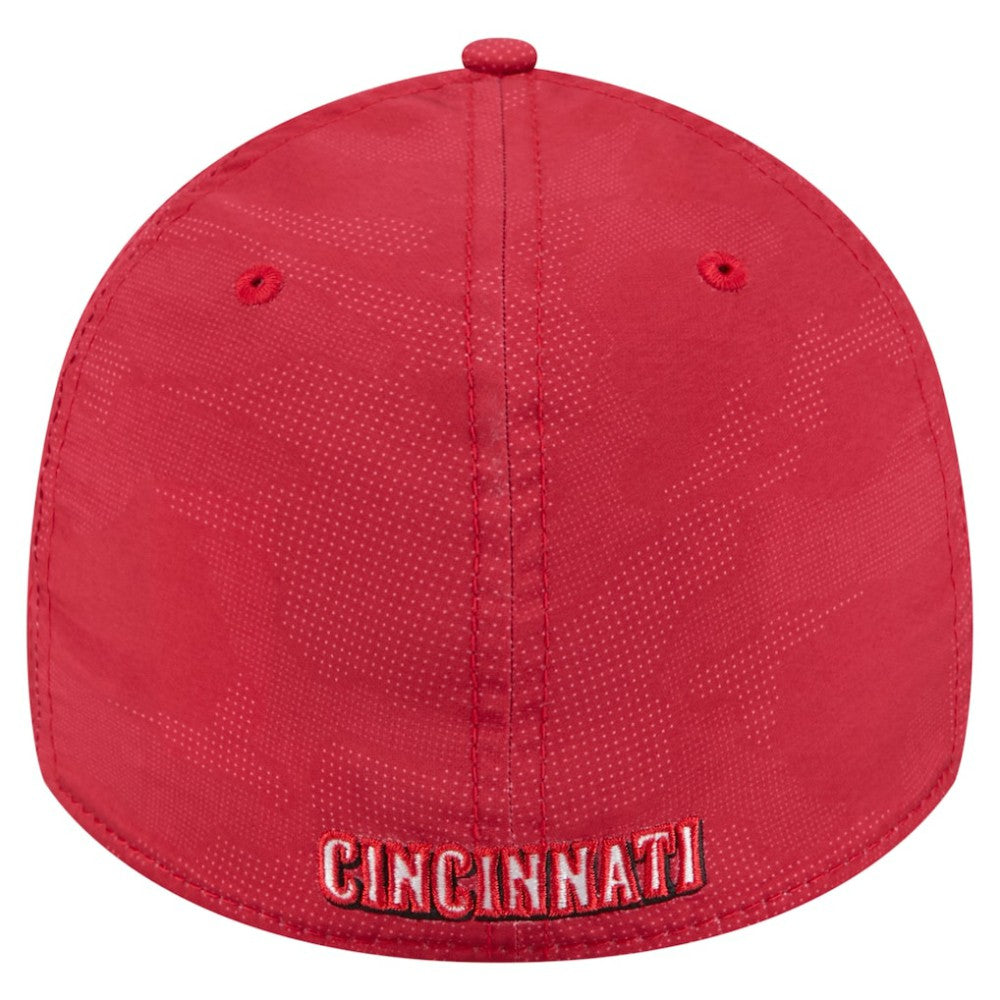 Cincinnati Reds New Era Tonal Camo 39THIRTY Flex Hat - Red - New Era on Sale