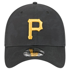 Pittsburgh Pirates New Era Tonal Camo 39THIRTY Flex Hat - Black - New Era Discount