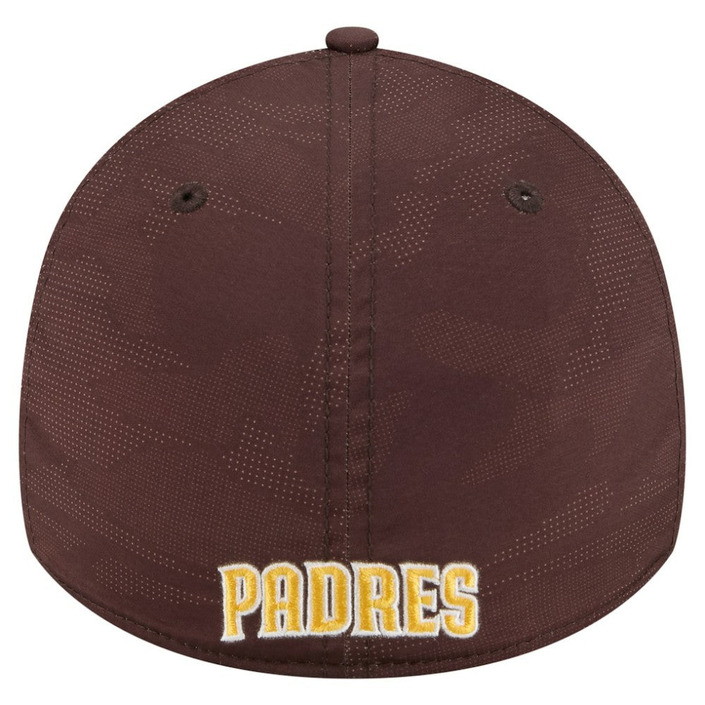 San Diego Padres New Era Tonal Camo 39THIRTY Flex Hat - Brown - New Era Discount