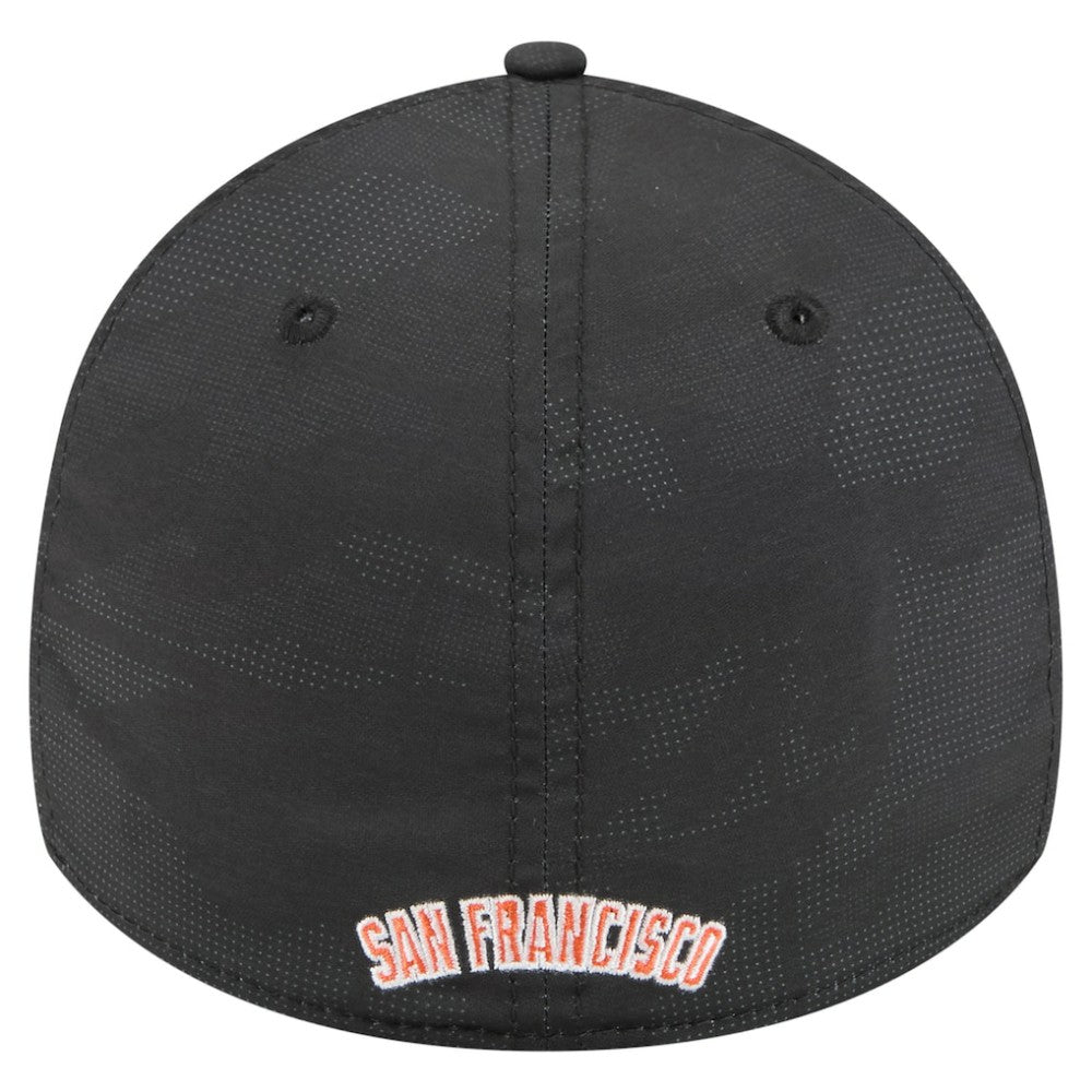 San Francisco Giants New Era Tonal Camo 39THIRTY Flex Hat - Black - New Era Discount