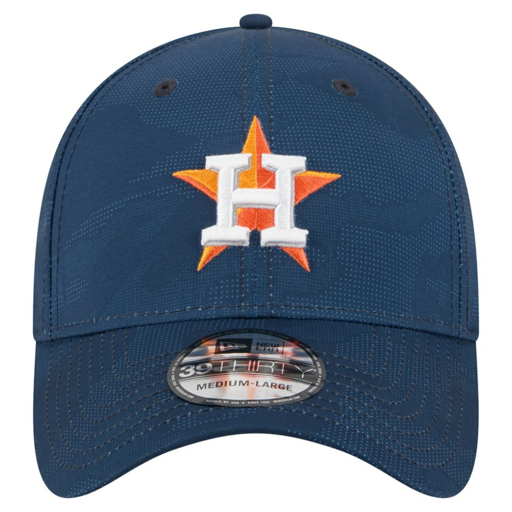Houston Astros New Era Tonal Camo 39THIRTY Flex Hat - Navy - New Era Online