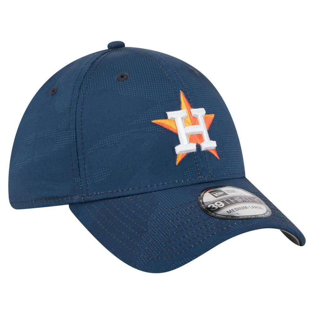 Houston Astros New Era Tonal Camo 39THIRTY Flex Hat - Navy - New Era Online