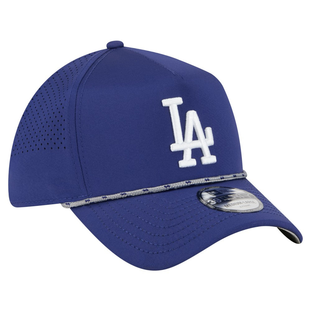 Los Angeles Dodgers New Era 39THIRTY A-Frame Perforated Flex Hat - Royal - New Era Sale