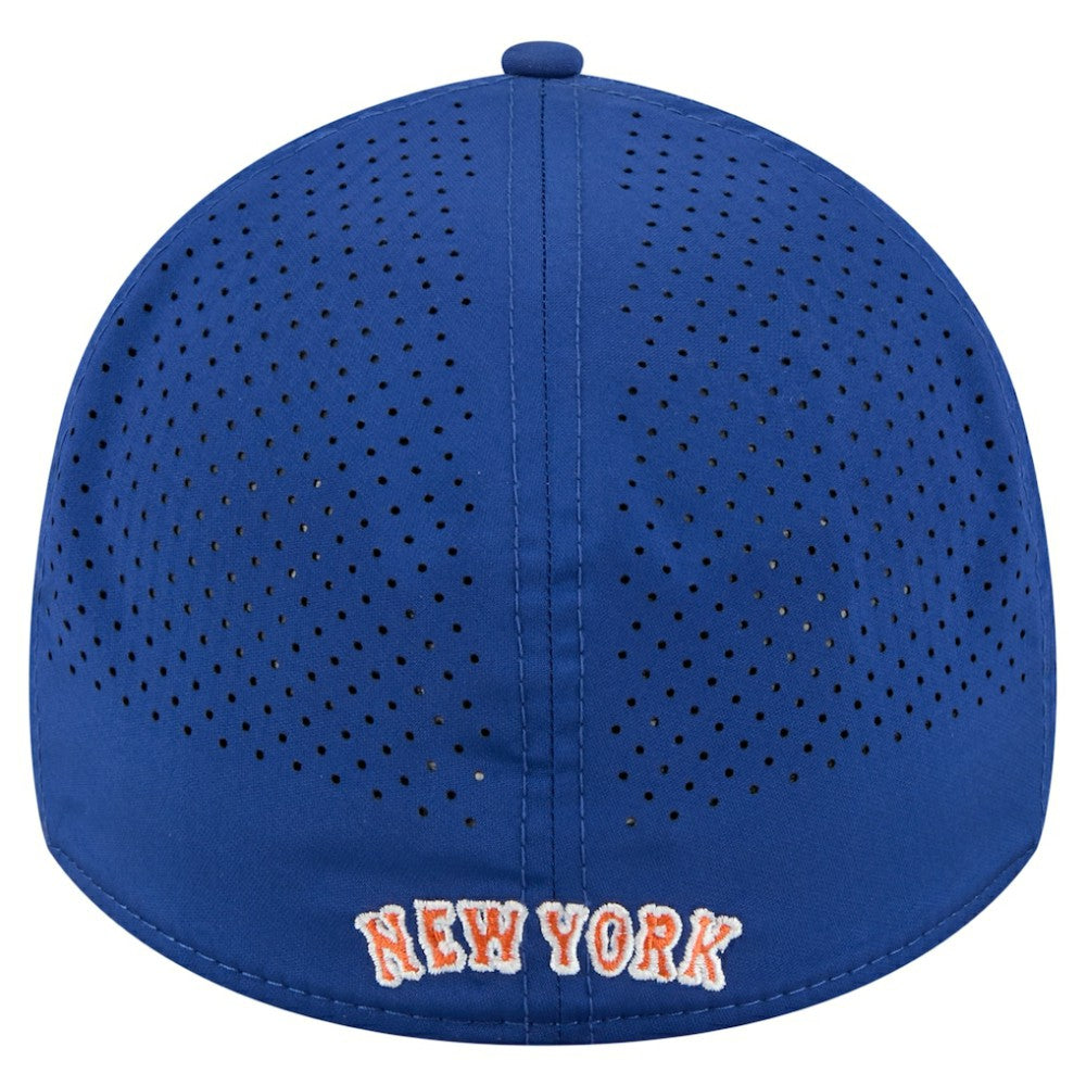 New York Mets New Era 39THIRTY A-Frame Perforated Flex Hat - Royal - New Era Discount