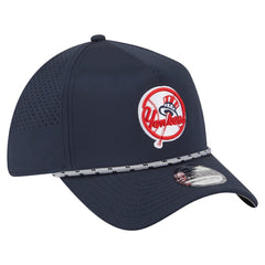 New York Yankees New Era 39THIRTY A-Frame Perforated Flex Hat - Navy - New Era Online