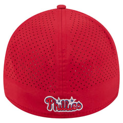 Philadelphia Phillies New Era 39THIRTY A-Frame Perforated Flex Hat - Red - New Era Online