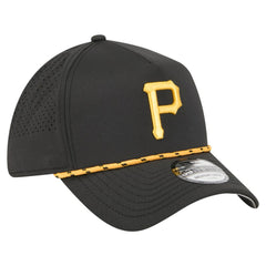 Pittsburgh Pirates New Era 39THIRTY A-Frame Perforated Flex Hat - Black - New Era on Sale