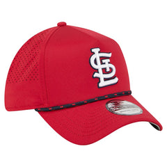 St. Louis Cardinals New Era 39THIRTY A-Frame Perforated Flex Hat - Red - New Era Online