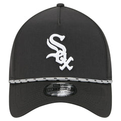 Chicago White Sox New Era 39THIRTY A-Frame Perforated Flex Hat - Black - New Era on Sale