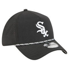 Chicago White Sox New Era 39THIRTY A-Frame Perforated Flex Hat - Black - New Era on Sale