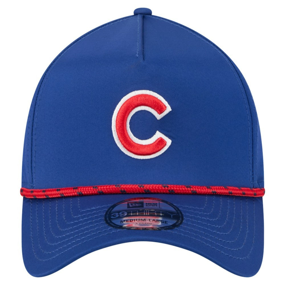 Chicago Cubs New Era 39THIRTY A-Frame Perforated Flex Hat - Royal - New Era Lifestyle