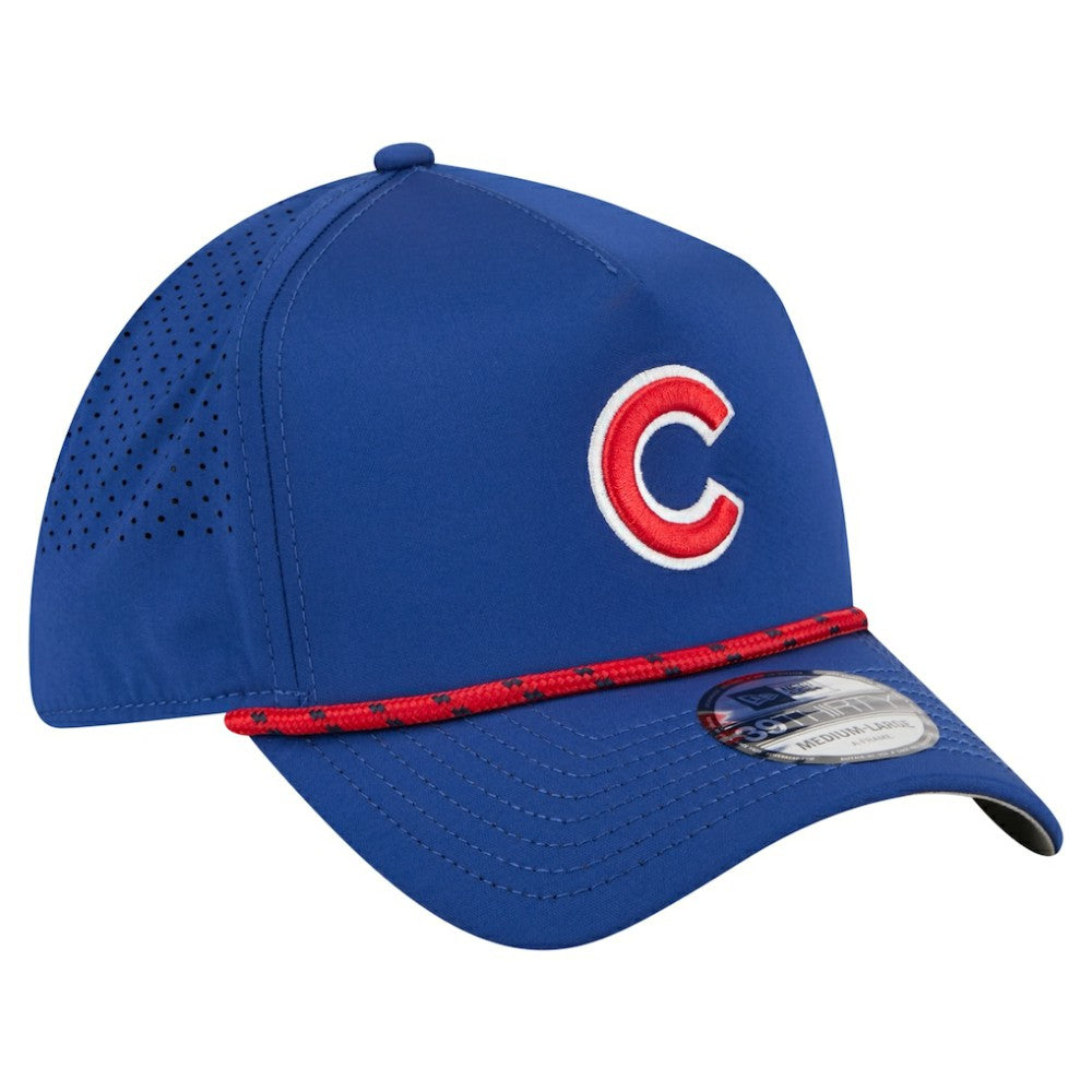 Chicago Cubs New Era 39THIRTY A-Frame Perforated Flex Hat - Royal - New Era Lifestyle