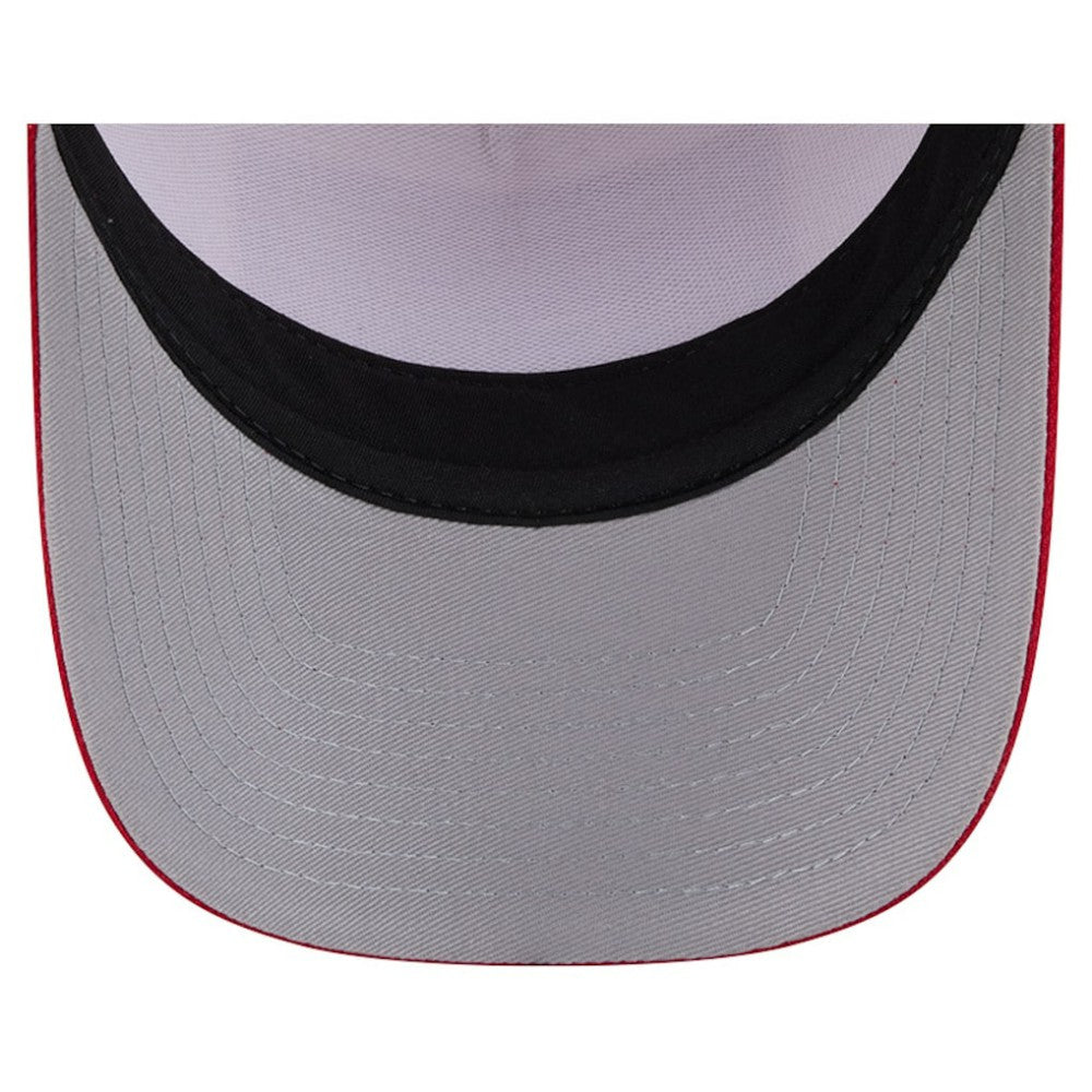 St. Louis Cardinals New Era Text A-Frame Trucker 9FORTY Hat - Stone/Red - New Era Lifestyle